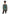 Full-length view of the Blue Spruce Whose a Bad Doggie X-ray unisex garment-dyed sweatshirt