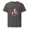 Trust Me I'm a Doctor Unisex Organic T-shirt in anthracite, front view