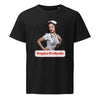 Respira Profundo Unisex Organic Mid-Light T-shirt in black, front view