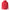 Hire a Dentist: Excessive Mastication Unisex Hoodie in team red, back view