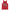 Still Here, Still Ticking anatomical heart tank top in red, front view