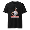 Respira Profundo V-Neck T-Shirt in black, front view