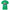 ICU Nurse Women's T-Shirt in Irish Green, flat front view of the print