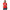 Hot Nurse at Work women's t-shirt in red, front view on model