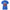 Nurse Mode Activated women's softstyle t-shirt in royal — flat front view of the nurse-cap badge reading NURSE MODE ACTIVATED