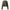 Caduceus over VENI, VIDI, BILLED printed tonal on a Military Green cropped fleece hoodie