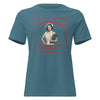 Yes I'm a Nurse, But I Don't Want to Look at It women's relaxed t-shirt in heather deep teal, front view