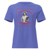 Yes I'm a Nurse, But I Don't Want to Look at It women's relaxed t-shirt in heather true royal, front view