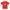 Organ Friends youth t-shirt in red, front view